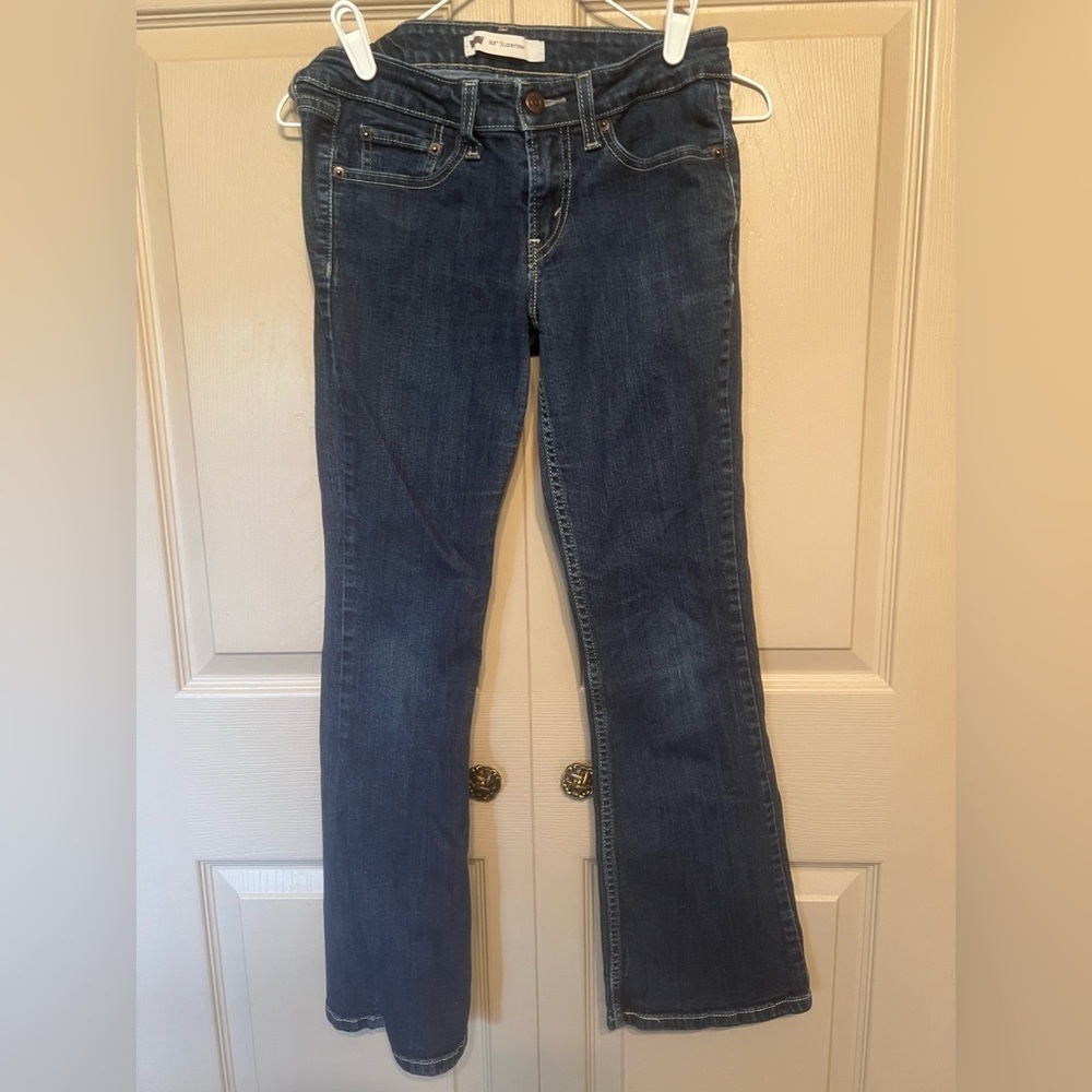 Levi's Blue Boot Cut Jeans Classic Denim